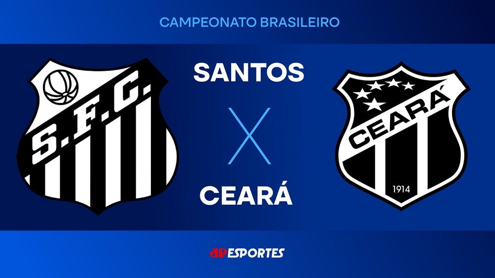 Santos x Ceará: confira a transmissão da Jovem Pan ao vivo