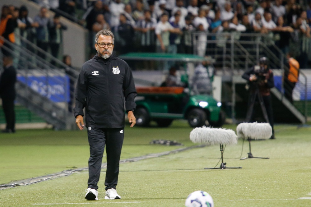 Cleber Xavier diz que briga do Santos é contra o rebaixamento