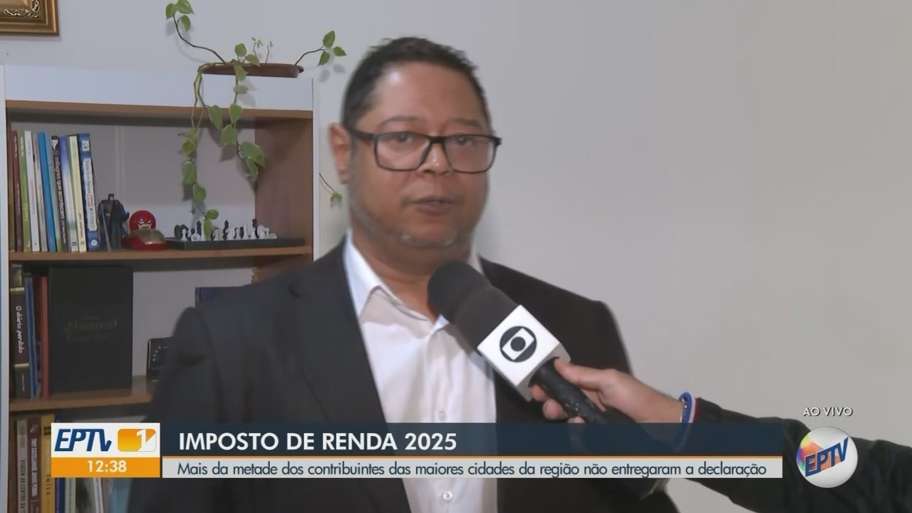 IR 2025: mais da metade dos contribuintes das maiores cidades do Sul de Minas ainda não entregaram a declaração