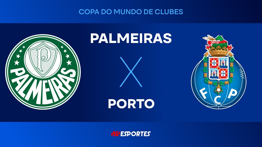 Confira a transmissão da Jovem Pan de Palmeiras x Porto