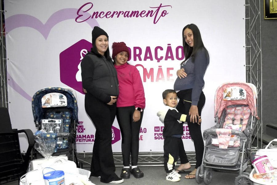 CORAÇÃO DE MÃE: CARINHO, CUIDADO E ACOLHIMENTO ÀS FUTURAS MAMÃES DE CAJAMAR! 