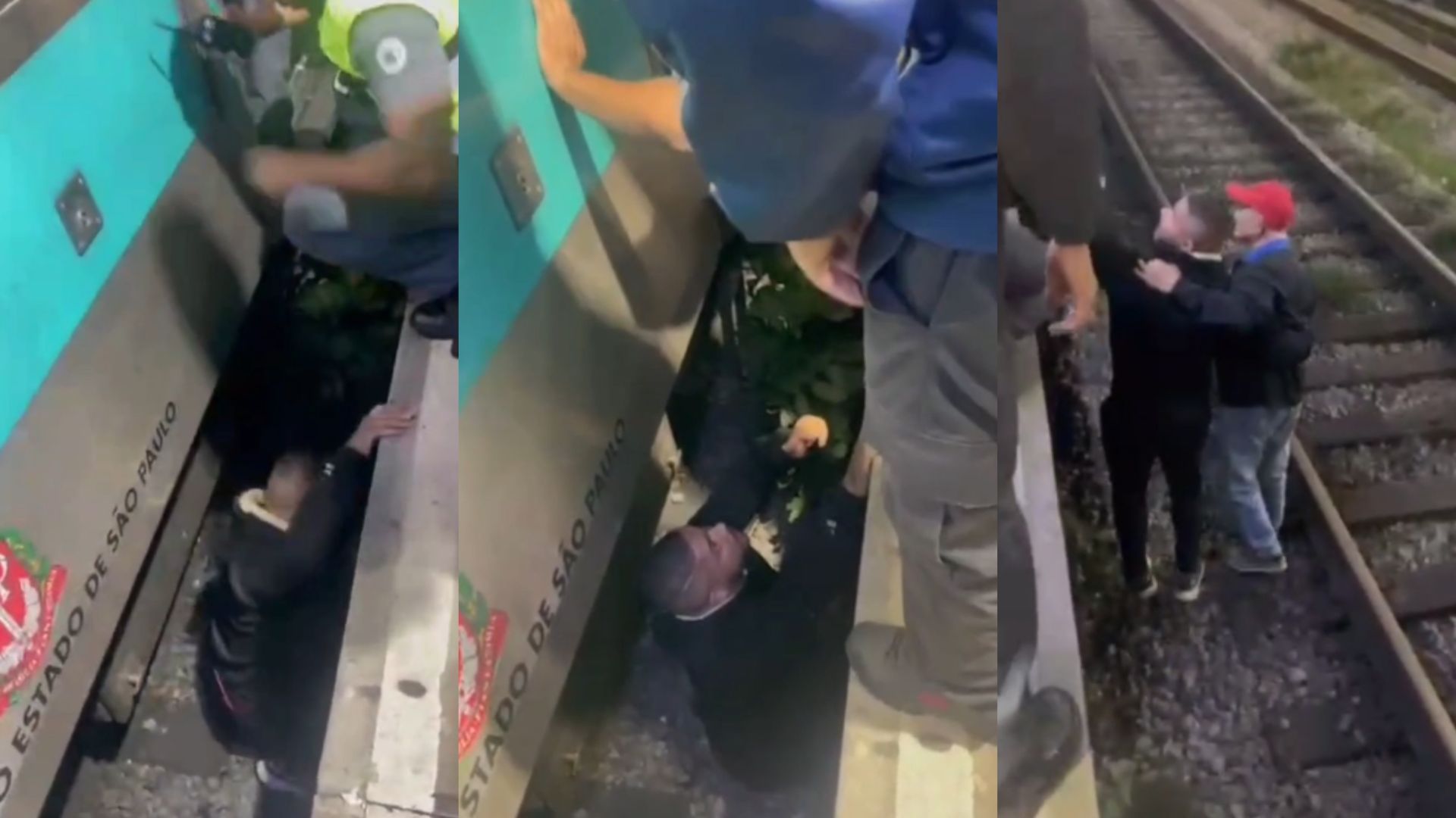Homem sofre mal súbito e cai em vão entre trem e plataforma em Osasco
