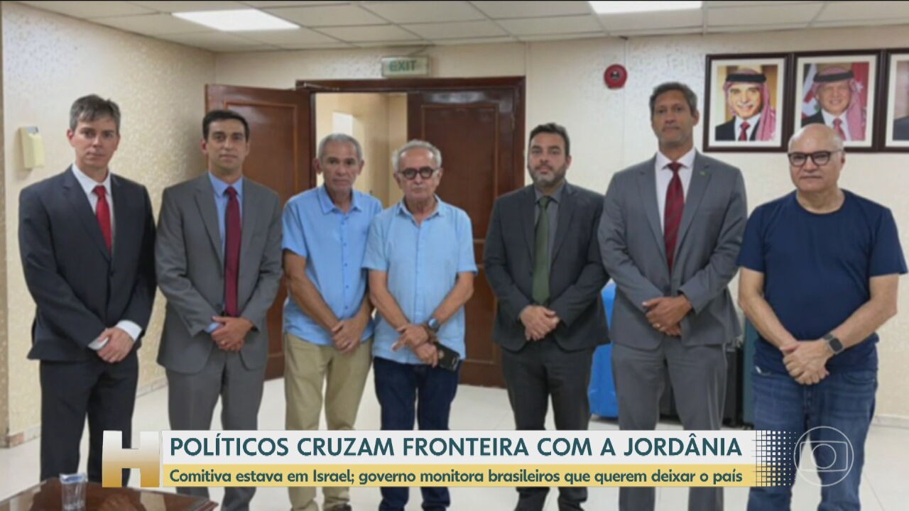 Itamaraty confirma que último grupo de políticos que estava em Israel deixou o país pela Jordânia