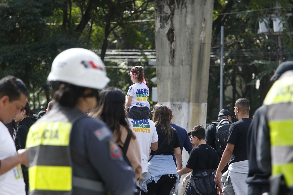 Polícia Militar de São Paulo reforça efetivo para a Marcha Para Jesus 2025