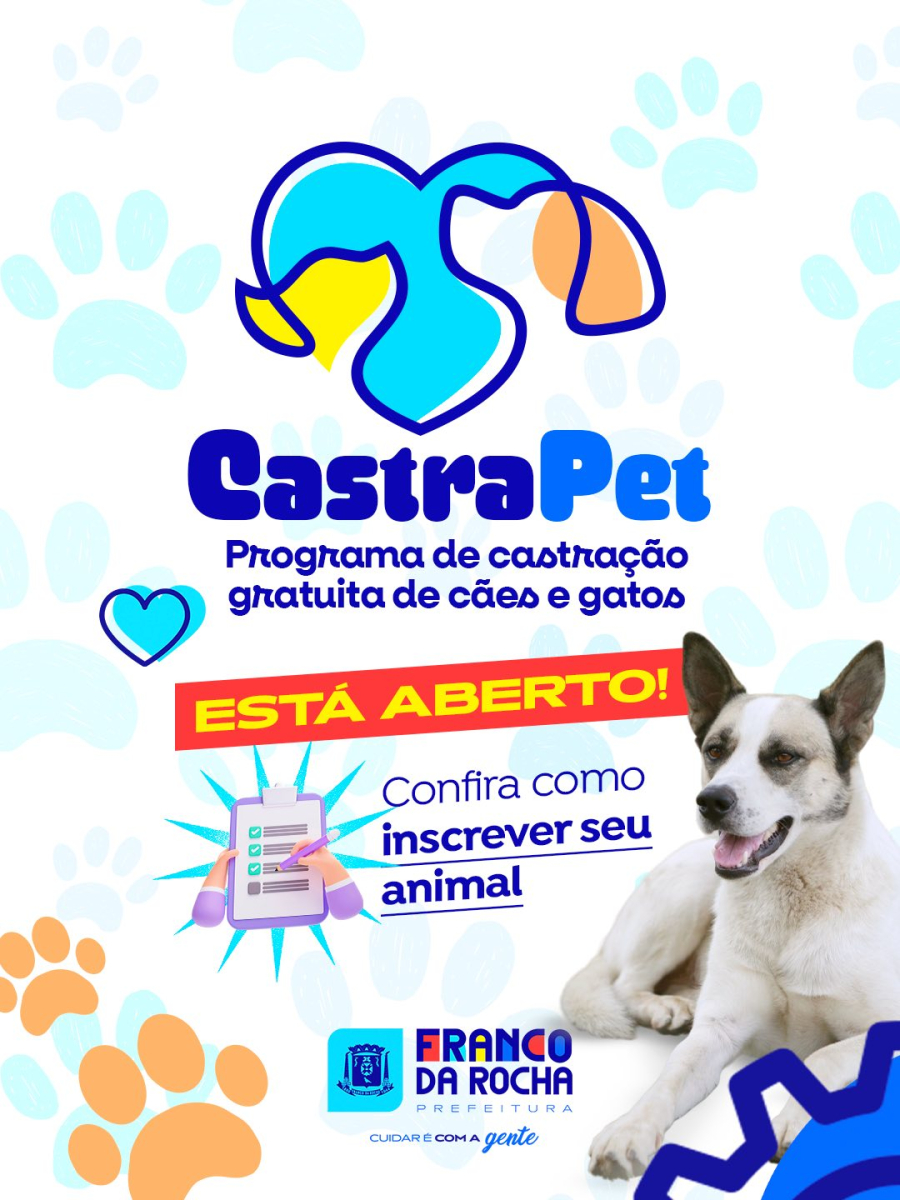 CastPet Programa de Castração Gratuita de Cães e Gatos - Veja Como se Cadastrar 