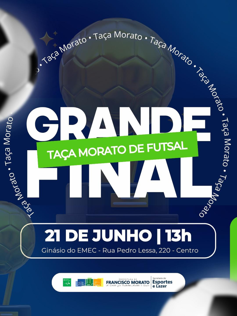 Sábado é dia de decisão na Taça Morato de Futsal!
