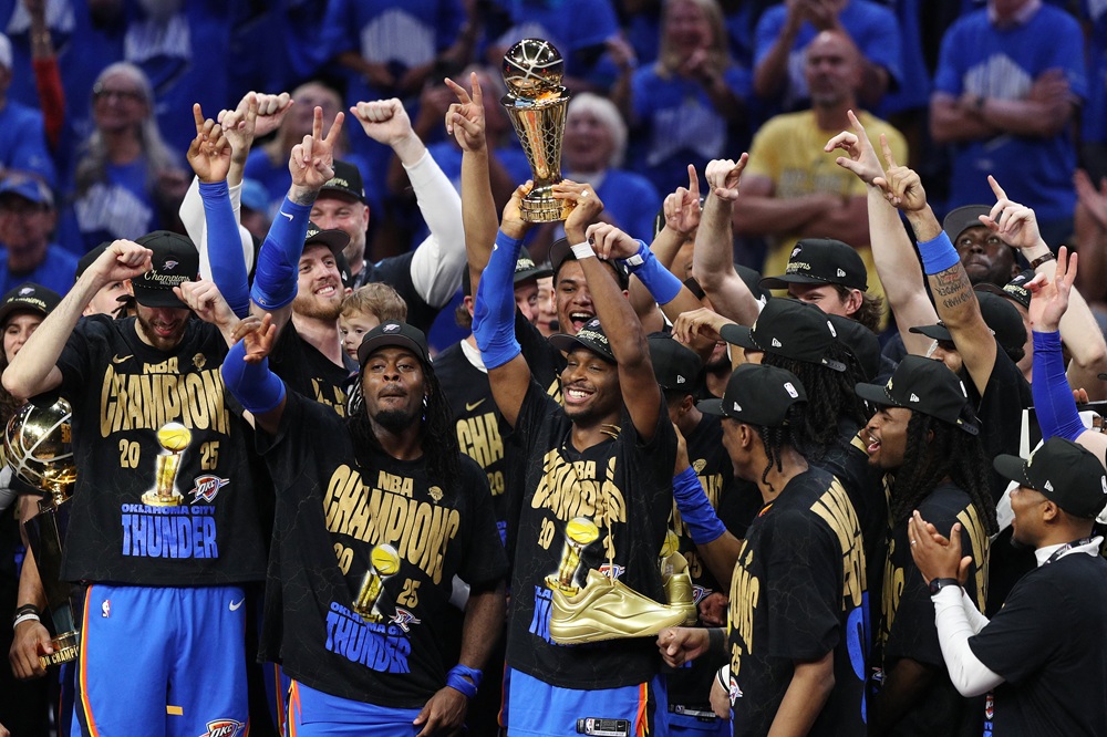 Oklahoma City Thunder vence o Indiana Pacers no jogo 7 e conquista o título da NBA