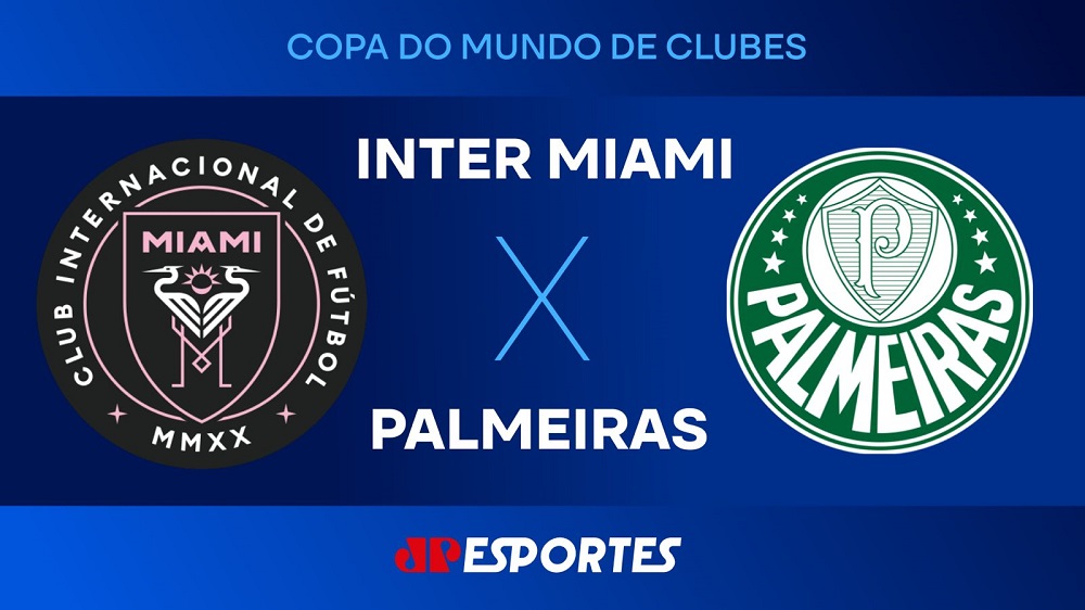 Inter Miami x Palmeiras: confira a transmissão da Jovem Pan ao vivo