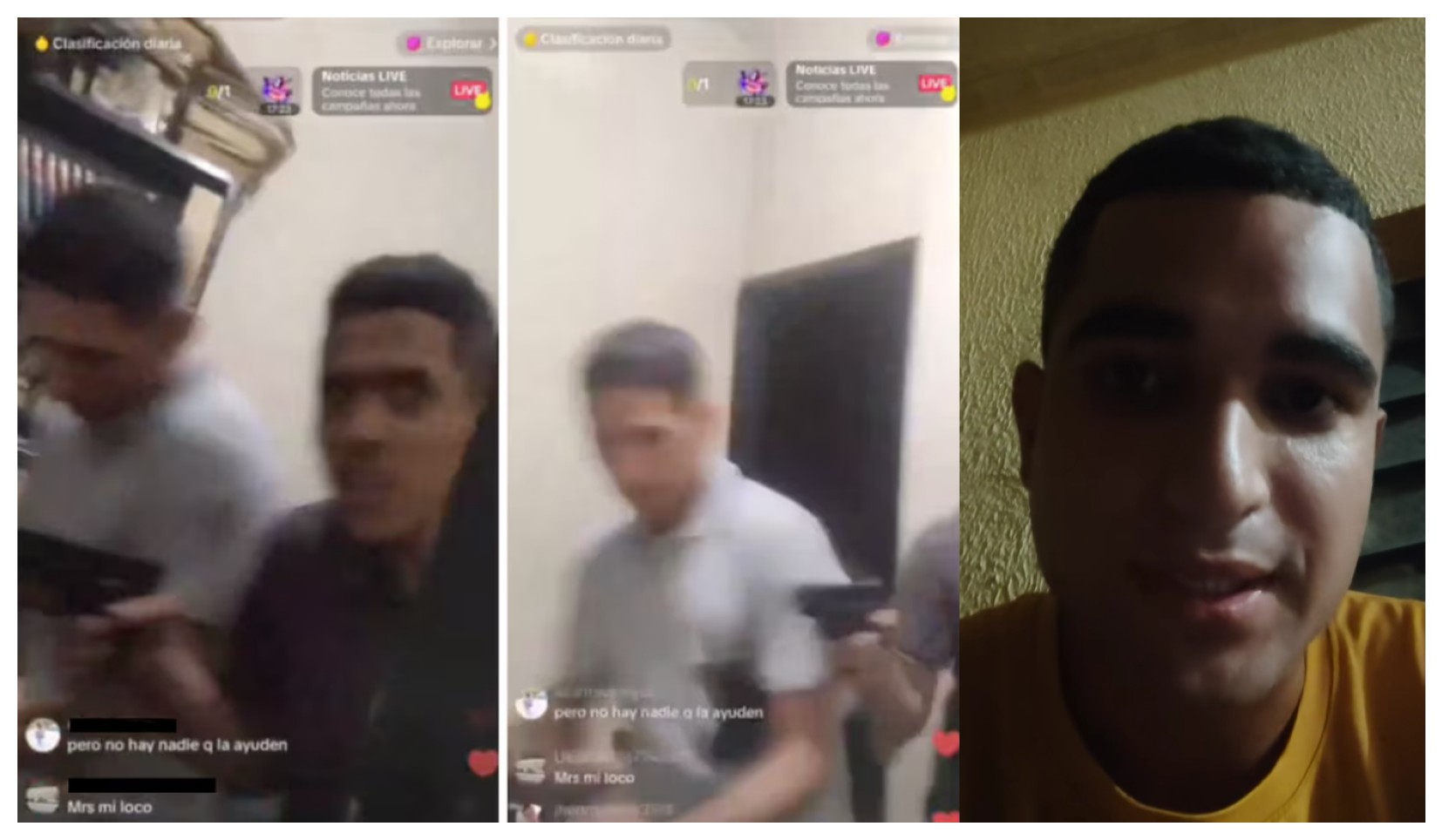 VÍDEO: Influenciador venezuelano é assassinado durante transmissão ao vivo