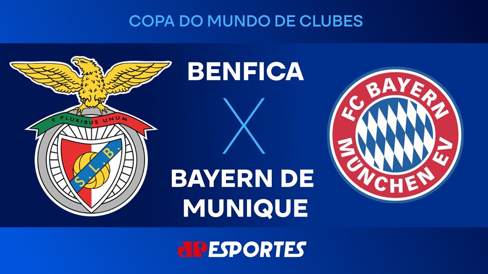 Benfica x Bayern de Munique: confira a transmissão da Jovem Pan ao vivo