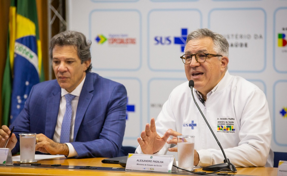 Padilha diz que governo trabalhará para que entrem R$ 2 bilhões em atendimentos por meio do SUS no 2º semestre