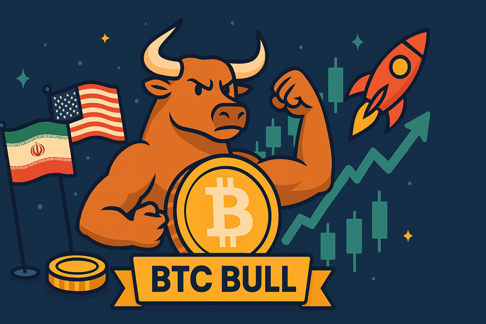 Mesmo com tensão entre EUA e Irã, Bitcoin mostra força — É hora do BTC Bull Token decolar?