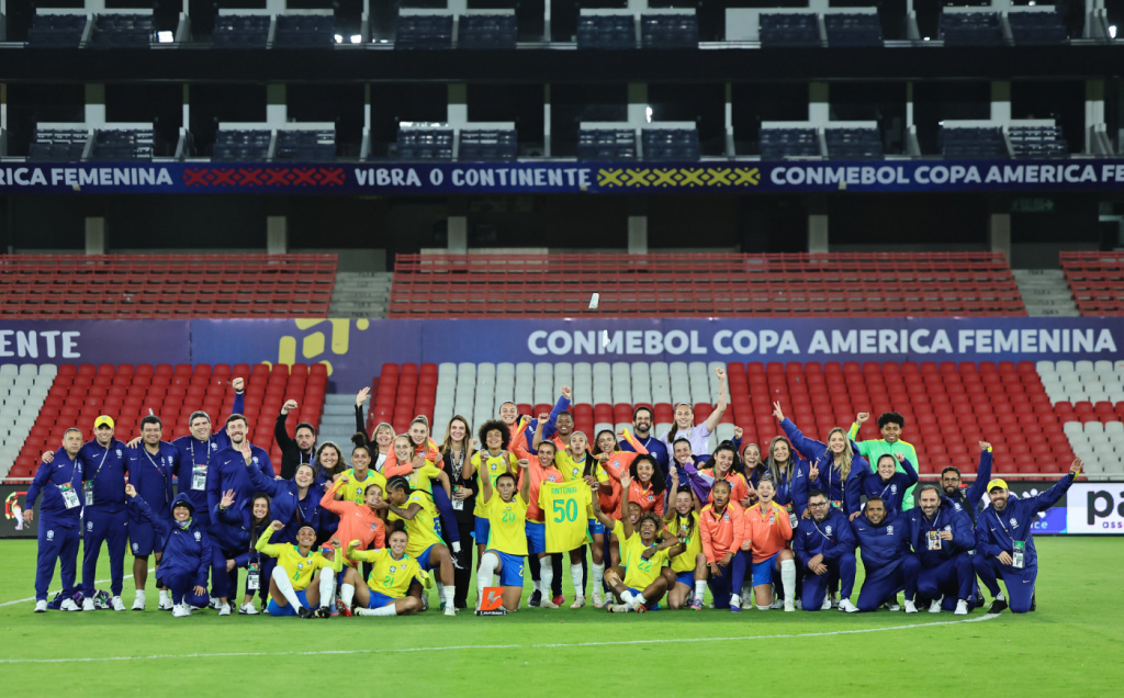 Seleção brasileira feminina garante vaga para os Jogos Olímpicos de Los Angeles 2028