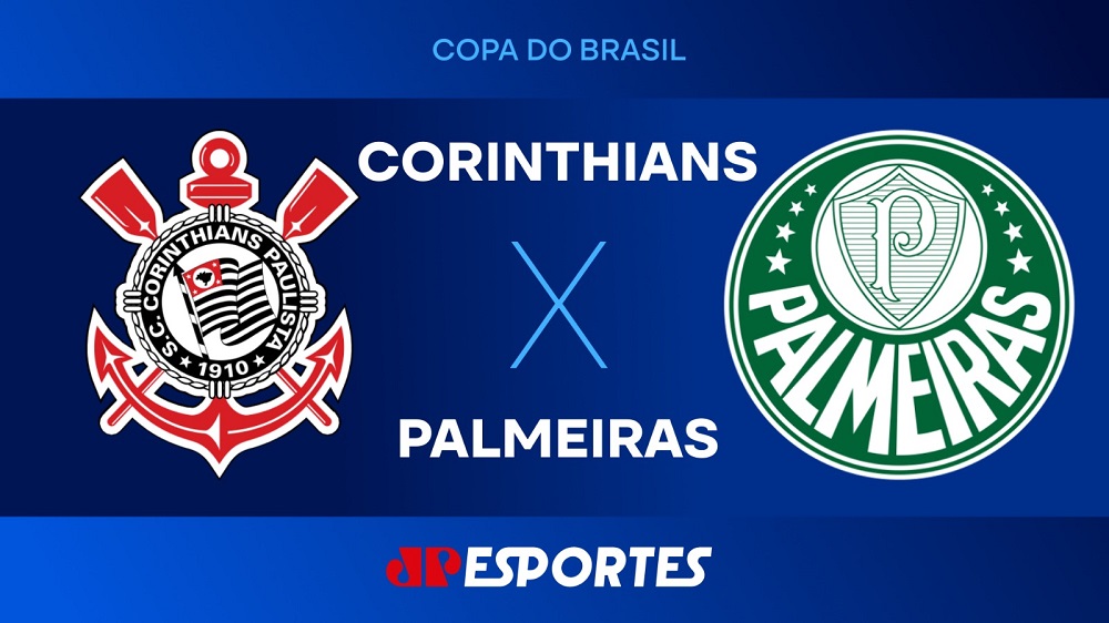 Corinthians x Palmeiras: confira a transmissão da Jovem Pan ao vivo