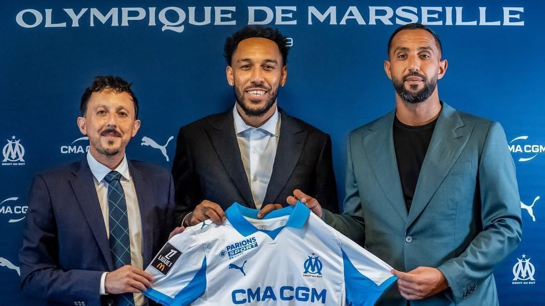 Aubameyang retorna ao Olympique após passagem pela Arábia Saudita